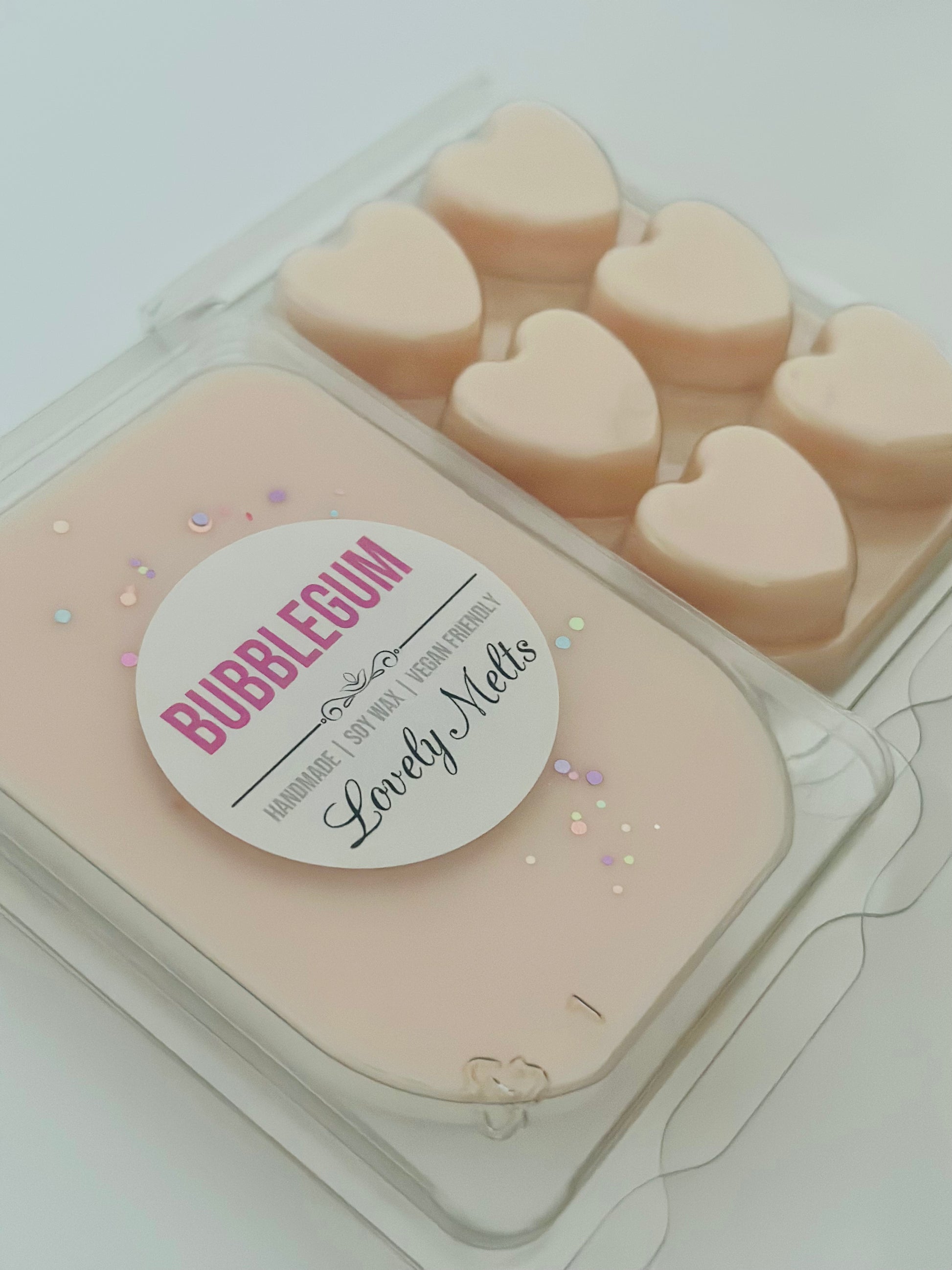 bubblegum wax melt bars