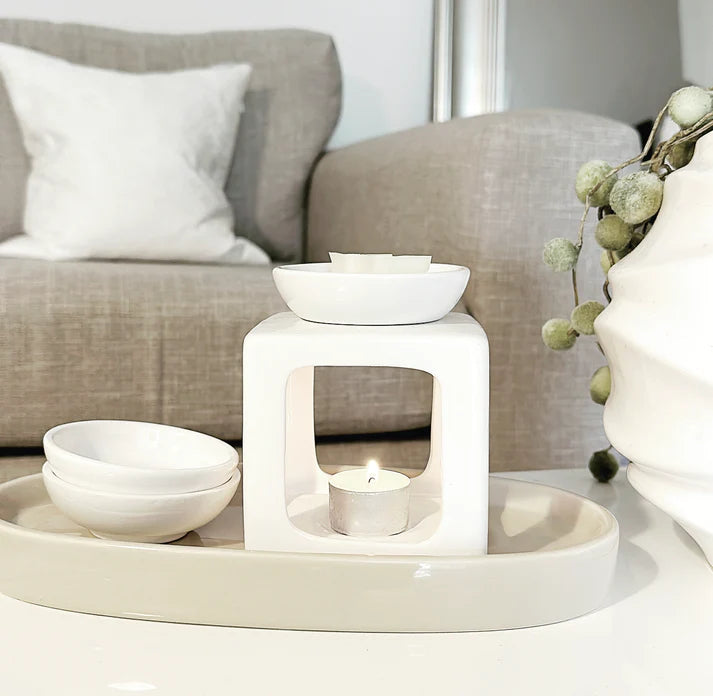 MILAN TRIO Ceramic Wax Burner