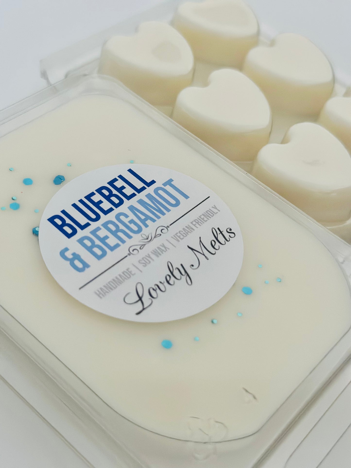 bluebell and bergamot wax melt bars