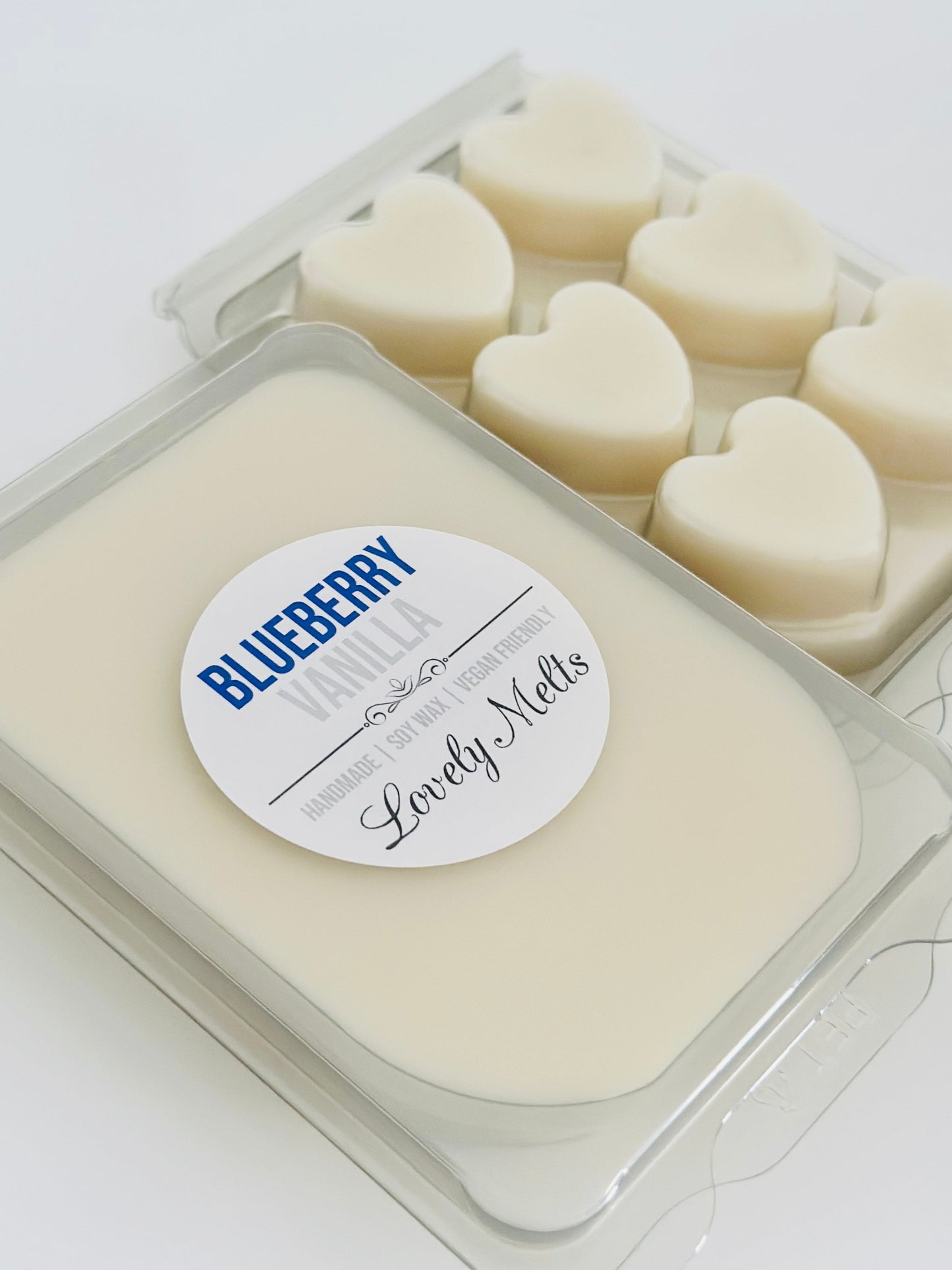blueberry vanilla wax melt bars