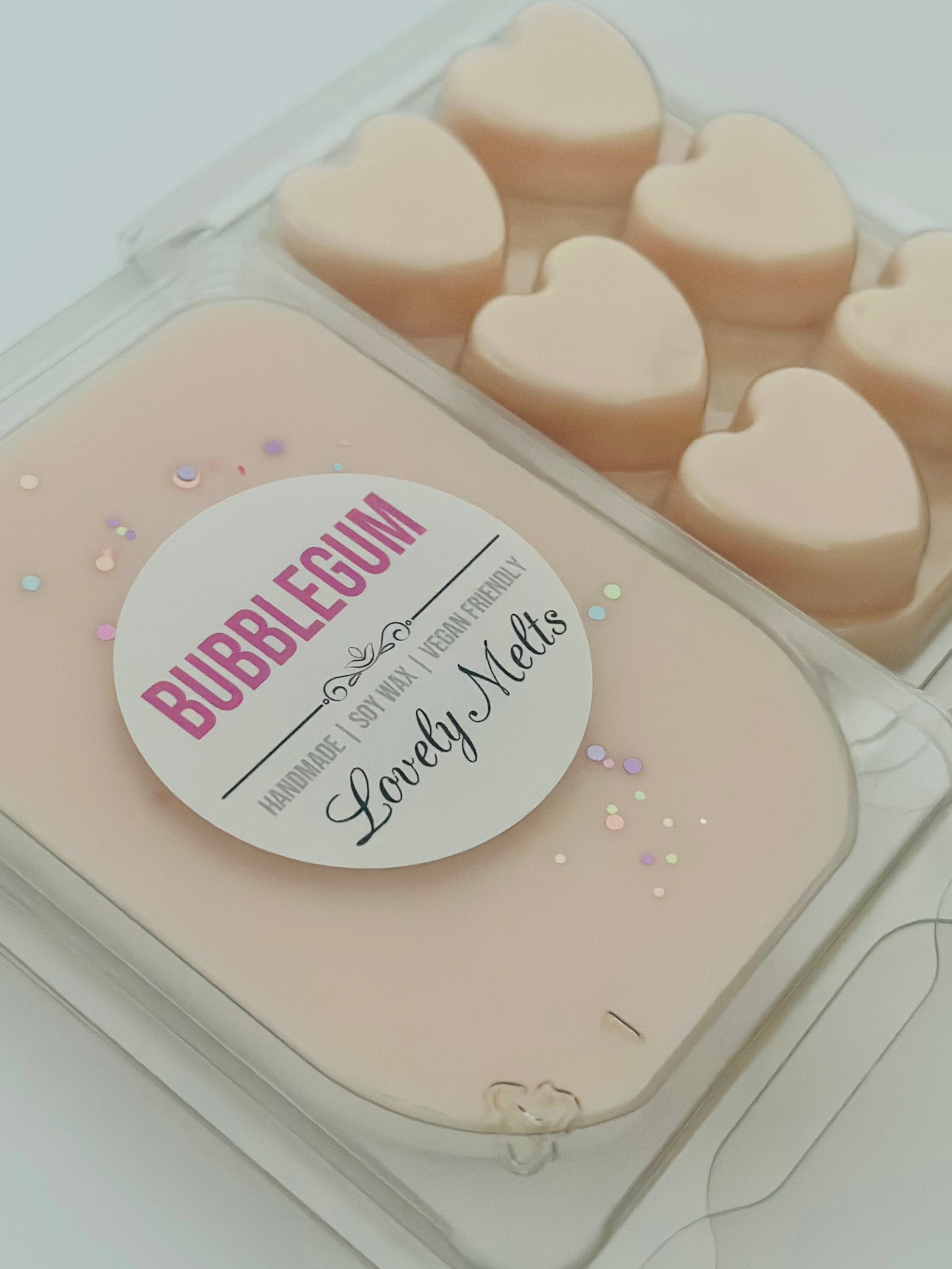 bubblegum wax melt bars
