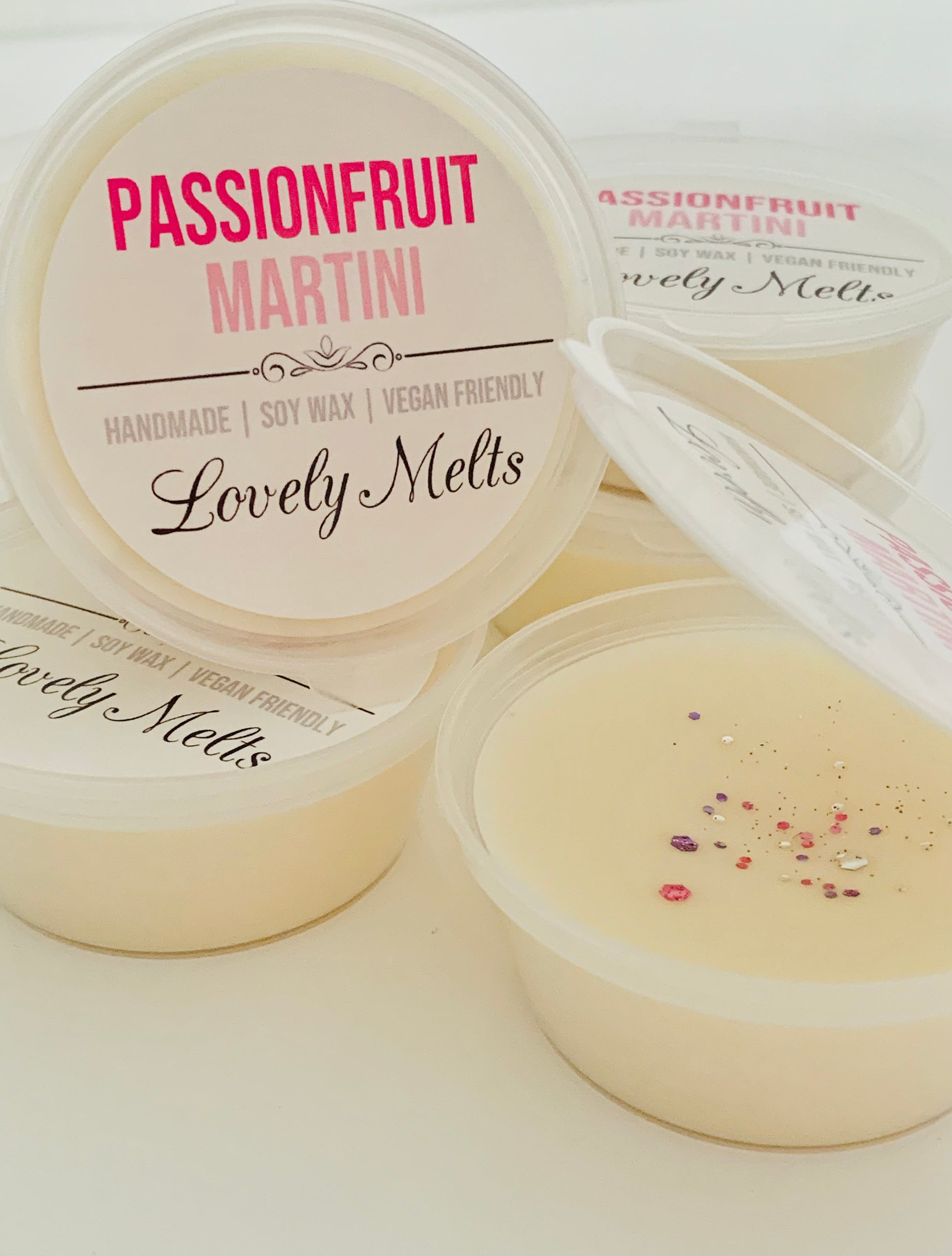 passion fruit martini wax melt pots