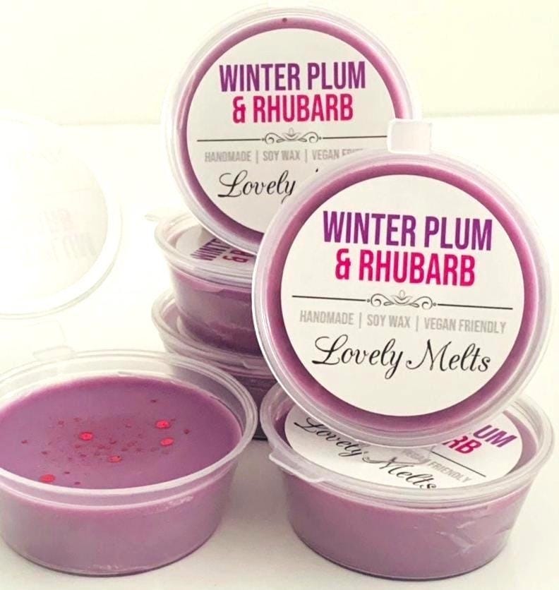 WINTER PLUM & RHUBARB Soy Wax Melts