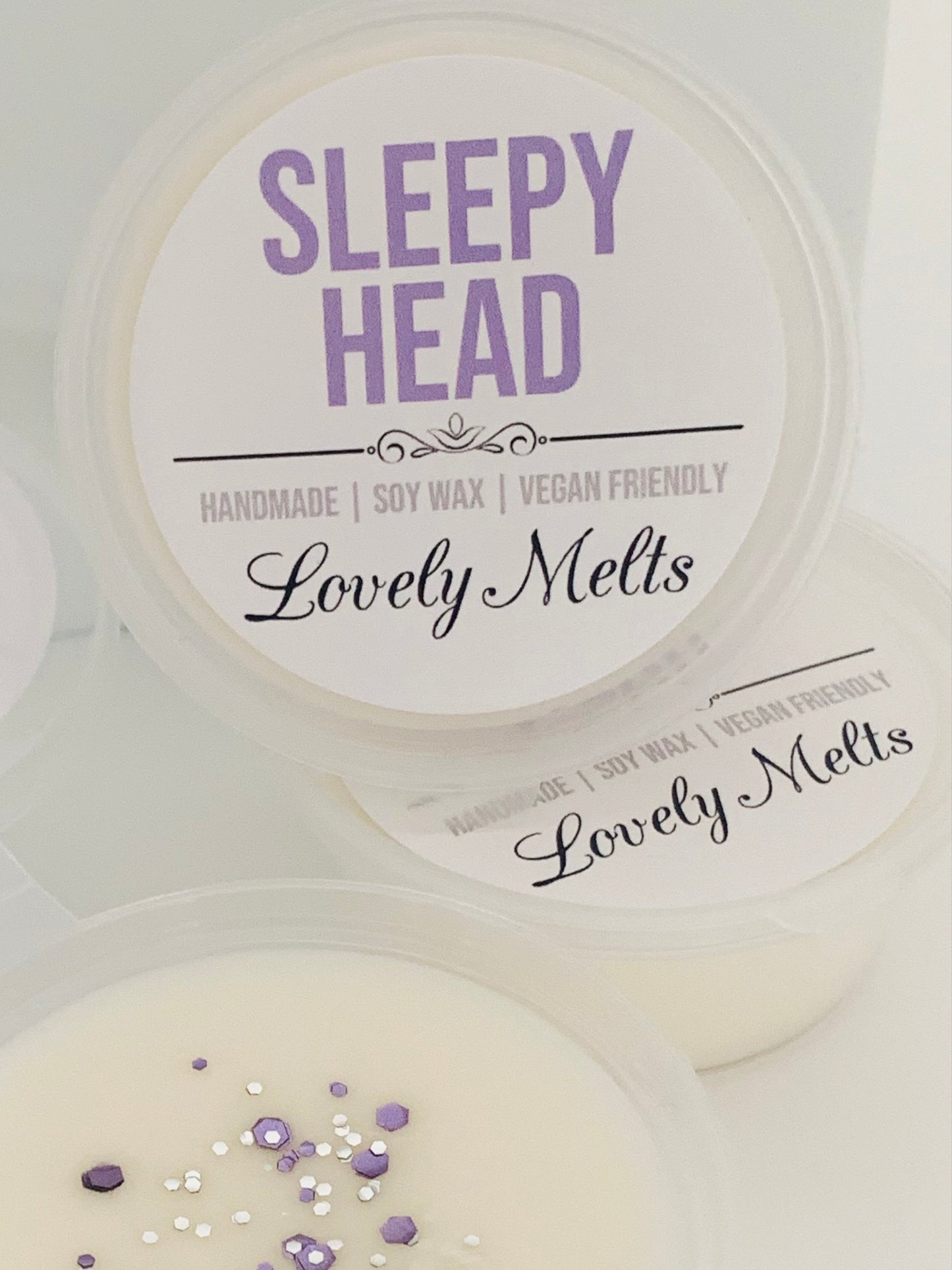 SLEEPY HEAD WAX MELT POTS