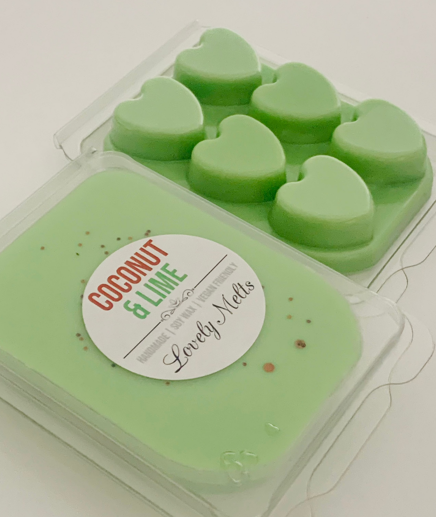 coconut lime wax melt bars