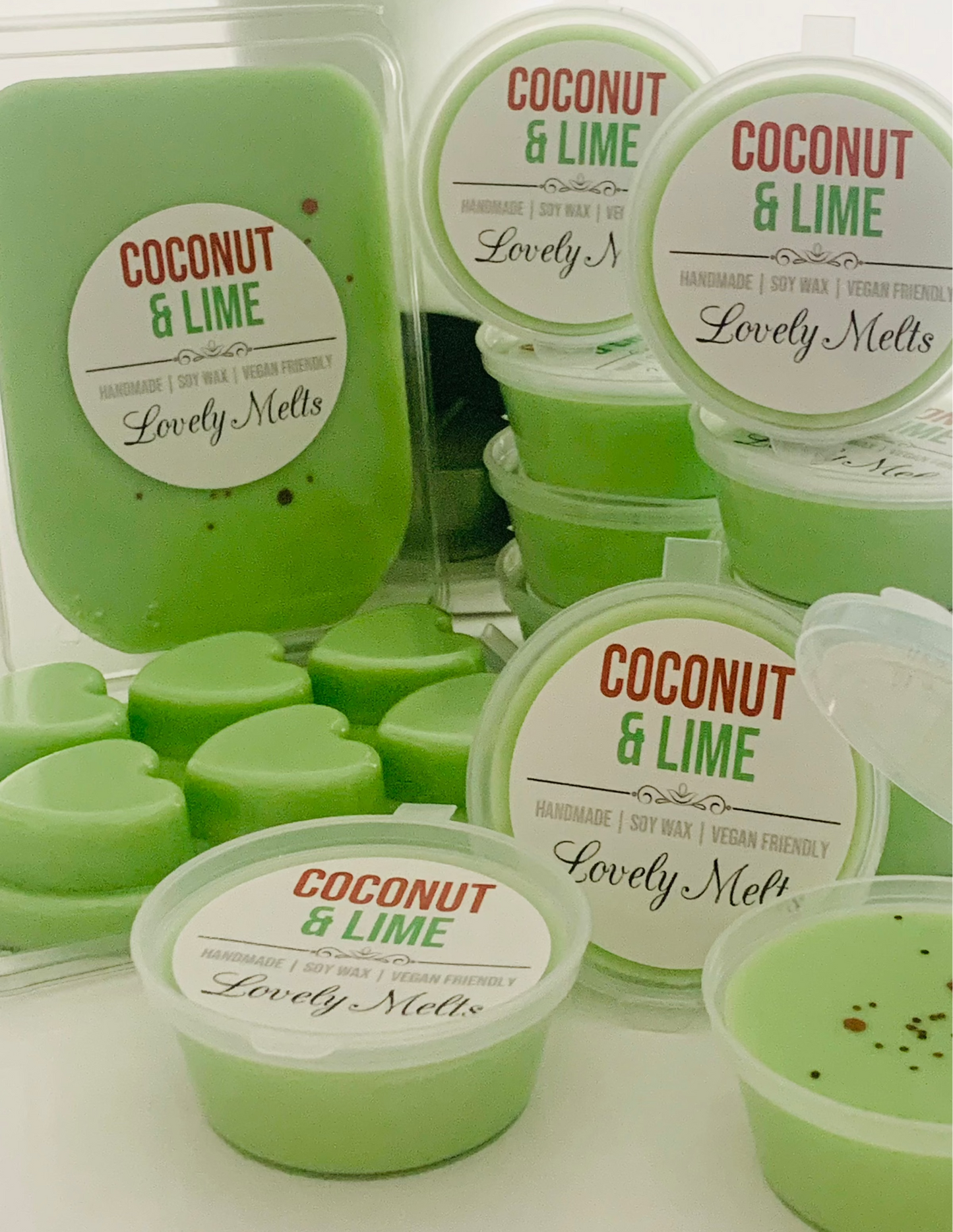 coconut lime wax melts