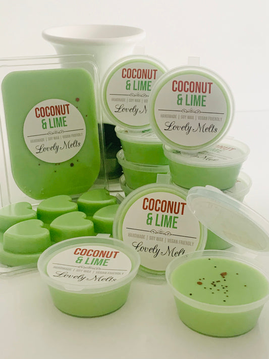 coconut lime wax melts