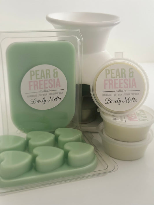 pear and freesia wax melts