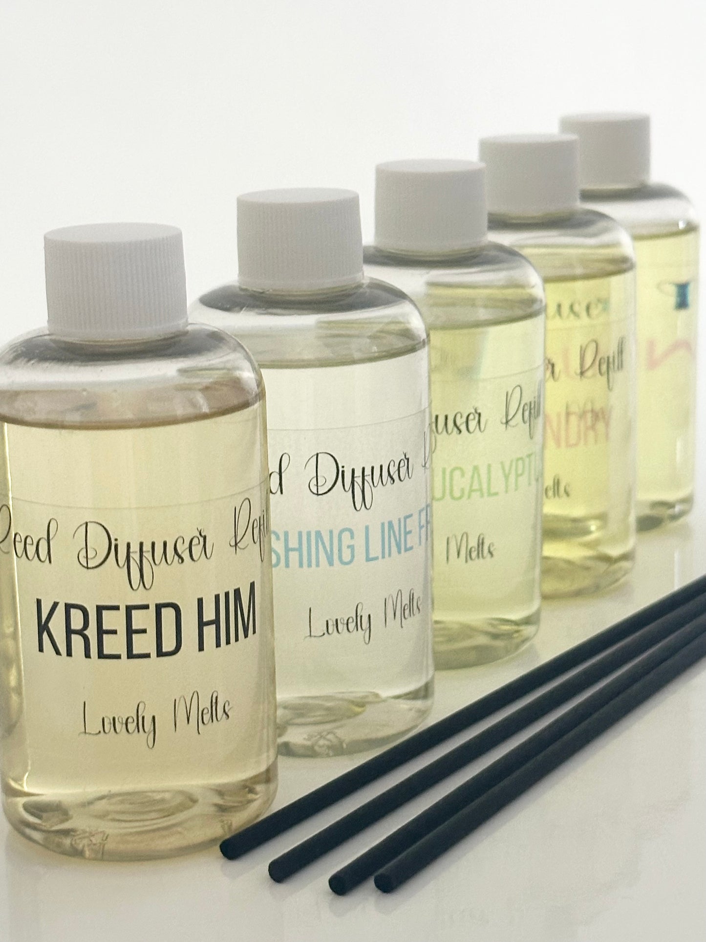280ml Diffuser Refill Liquid & 16 Premium Reed Sticks