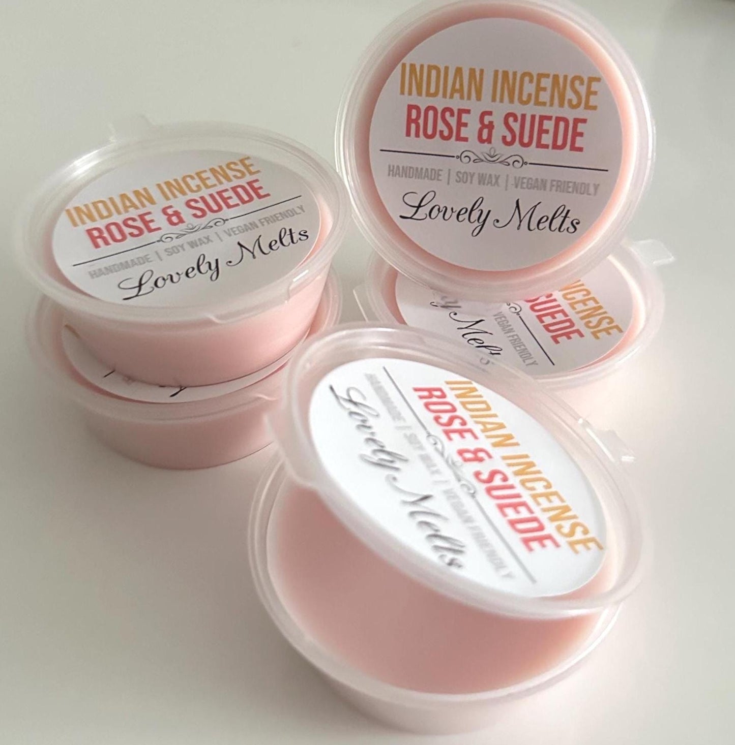 INDIAN INCENSE ROSE & SUEDE Soy Wax Melts