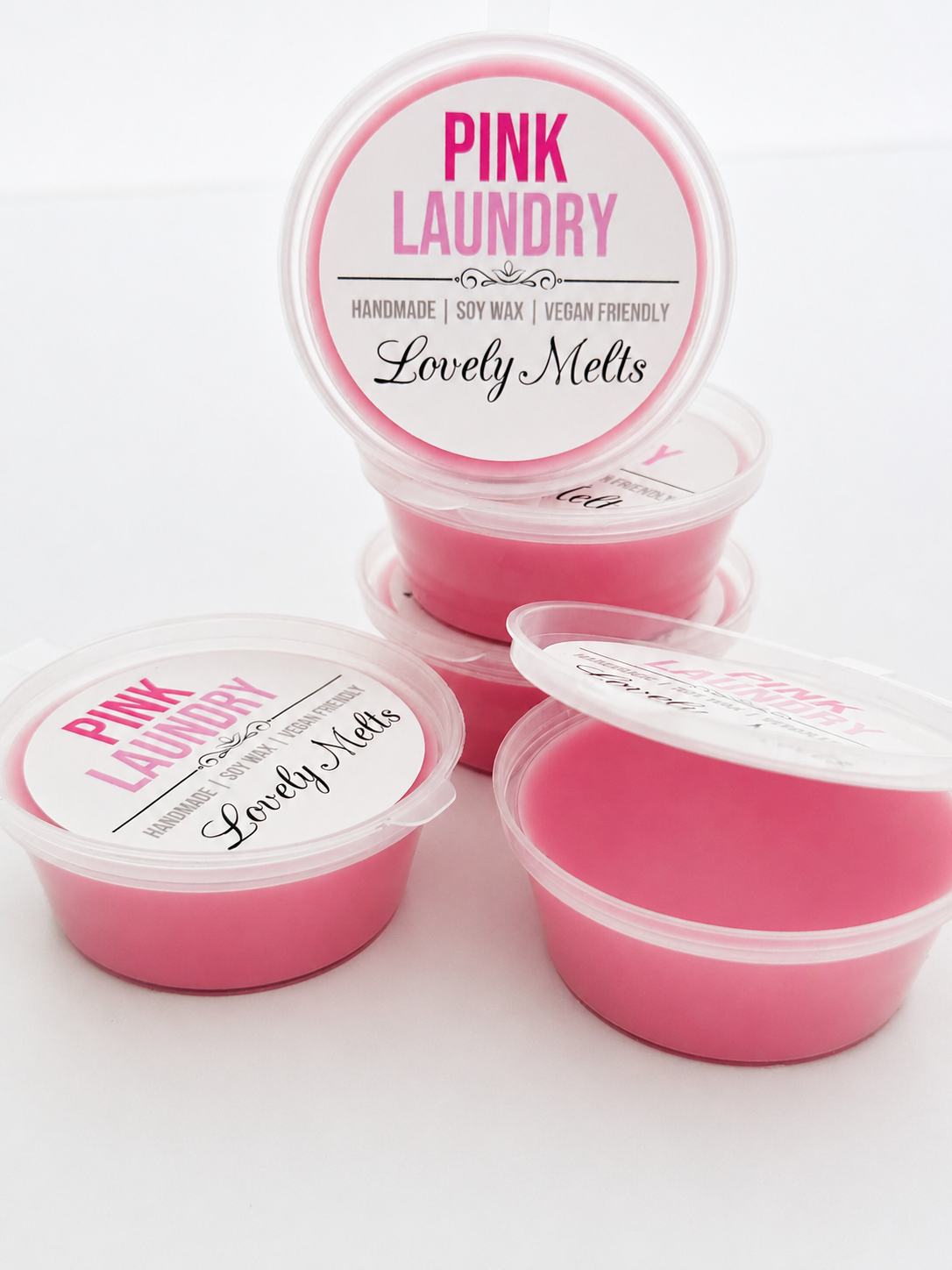 PINK LAUNDRY SOY WAX MELT POTS
