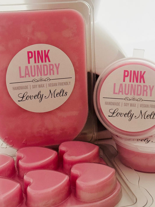 PINK LAUNDRY WAX MELTS