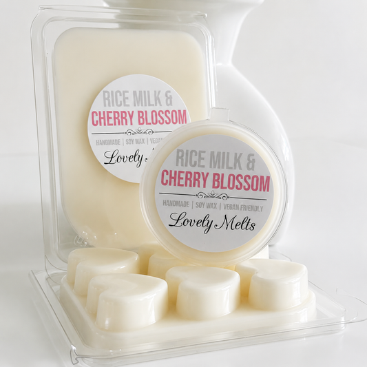 RICE MILK & CHERRY BLOSSOM Soy Wax Melts