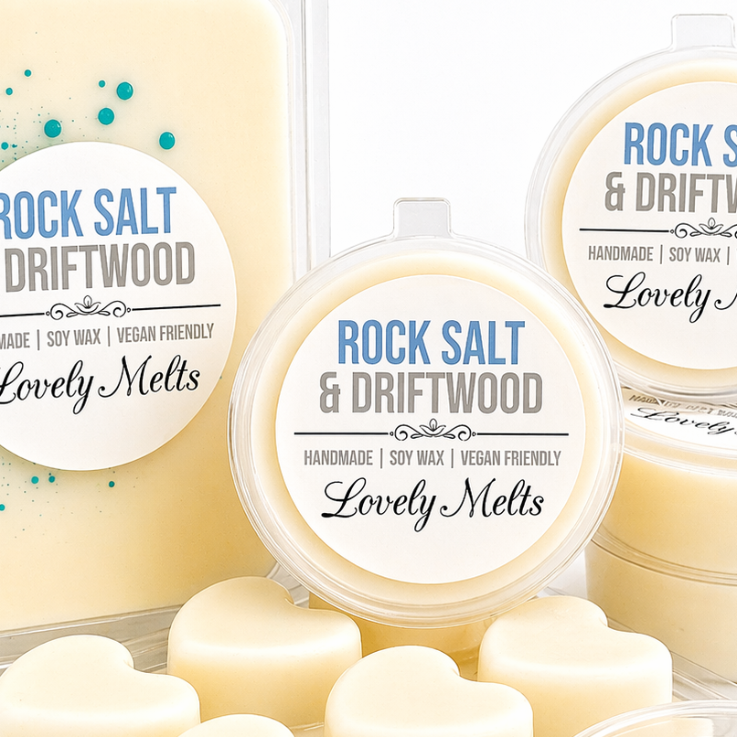 ROCK SALT & DRIFTWOOD Soy Wax Melts