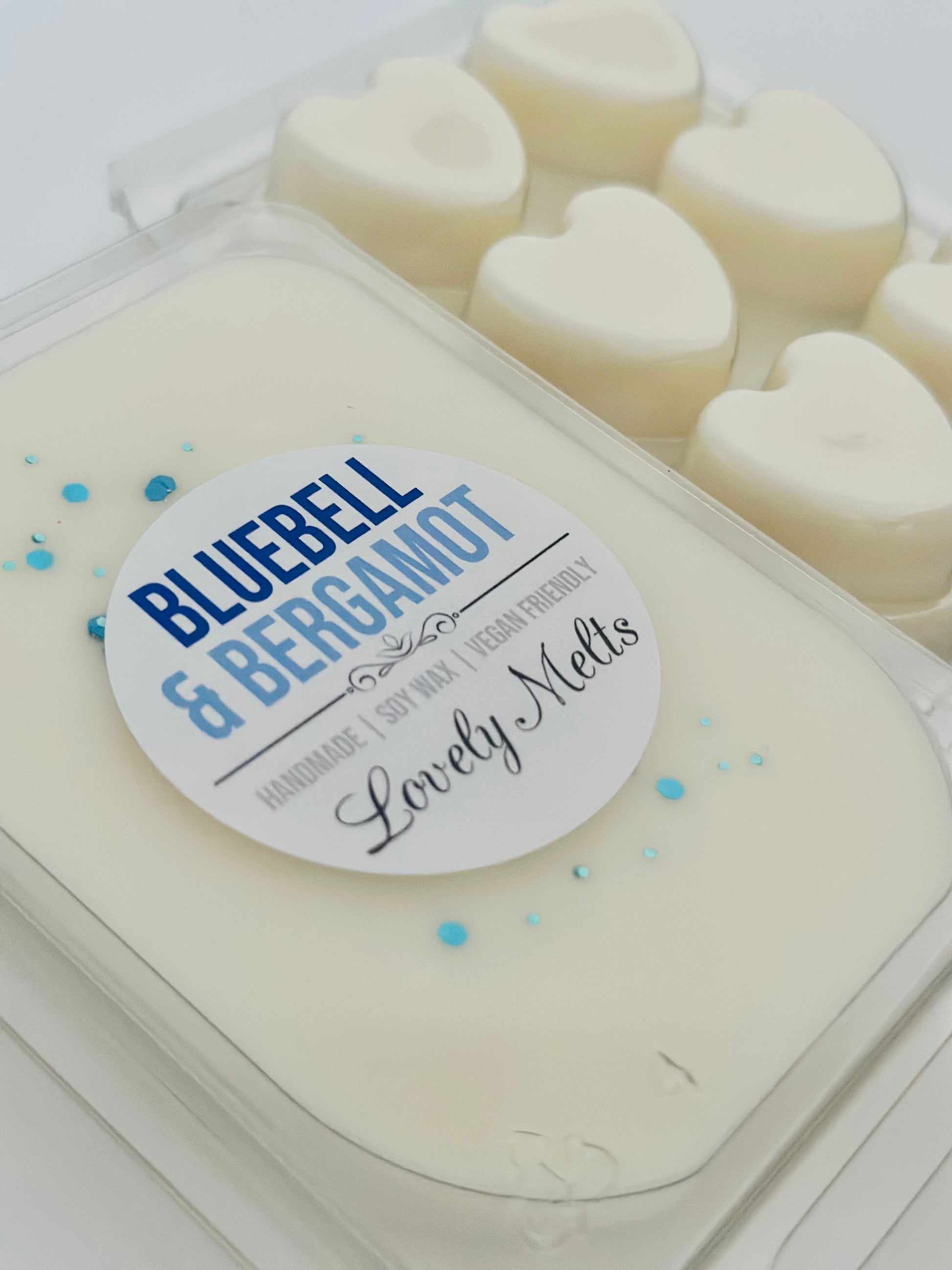 bluebell and bergamot wax melt bars