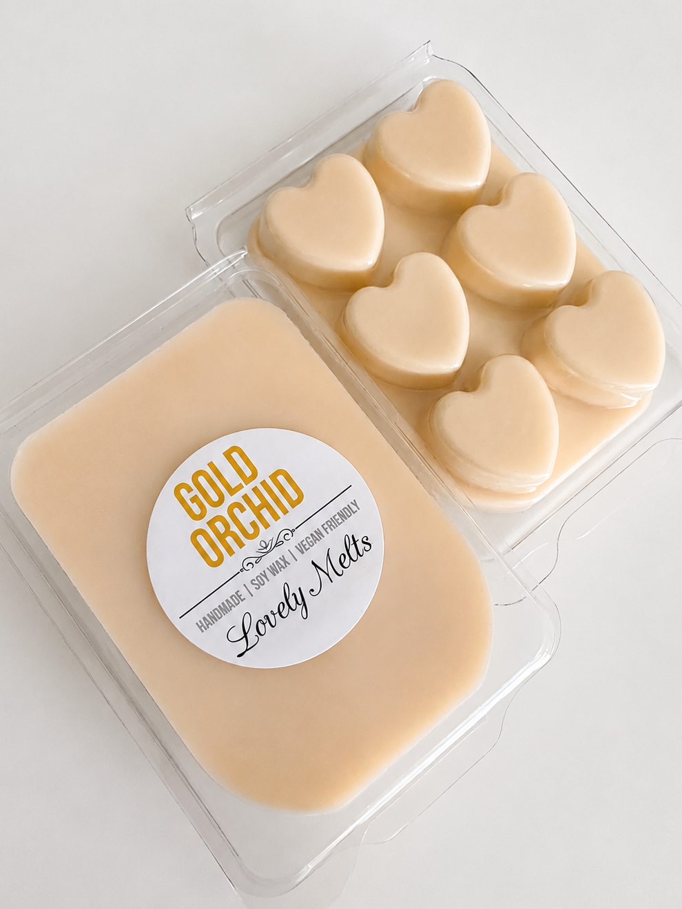 gold orchid  soy wax melt bar
