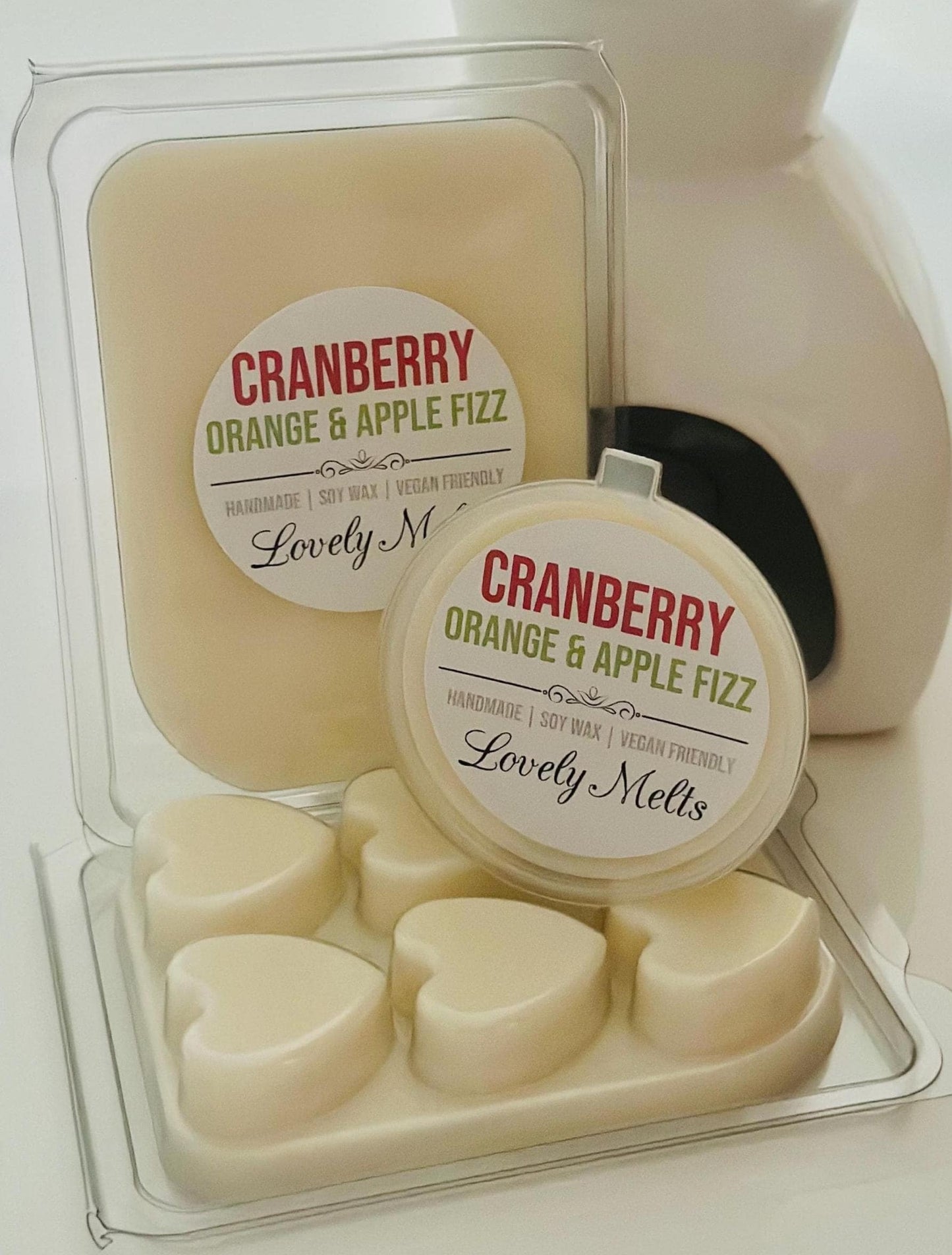 CRANBERRY & APPLE FIZZ Soy Wax Melts