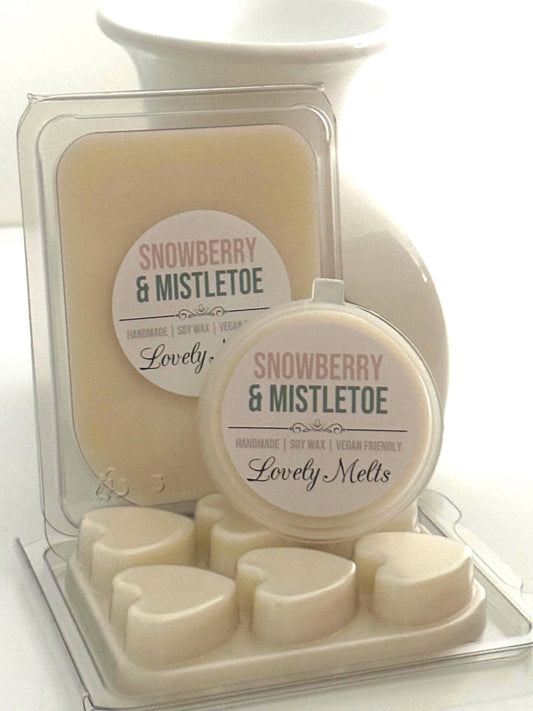 SNOWBERRY AND MISTLETOE Soy Wax Melts