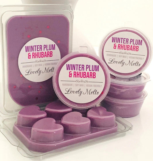 WINTER PLUM & RHUBARB Soy Wax Melts