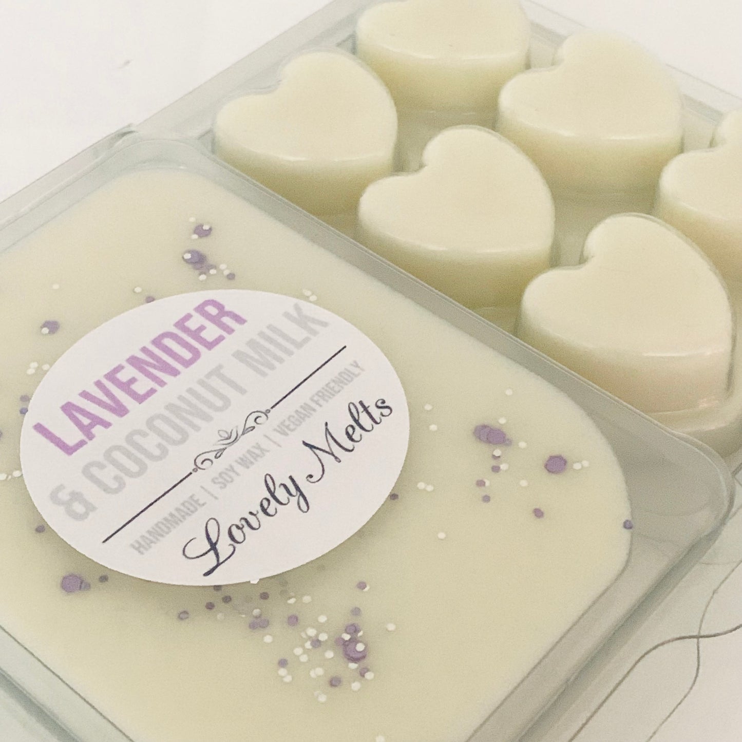 lavender and coconut milk wax melt bars