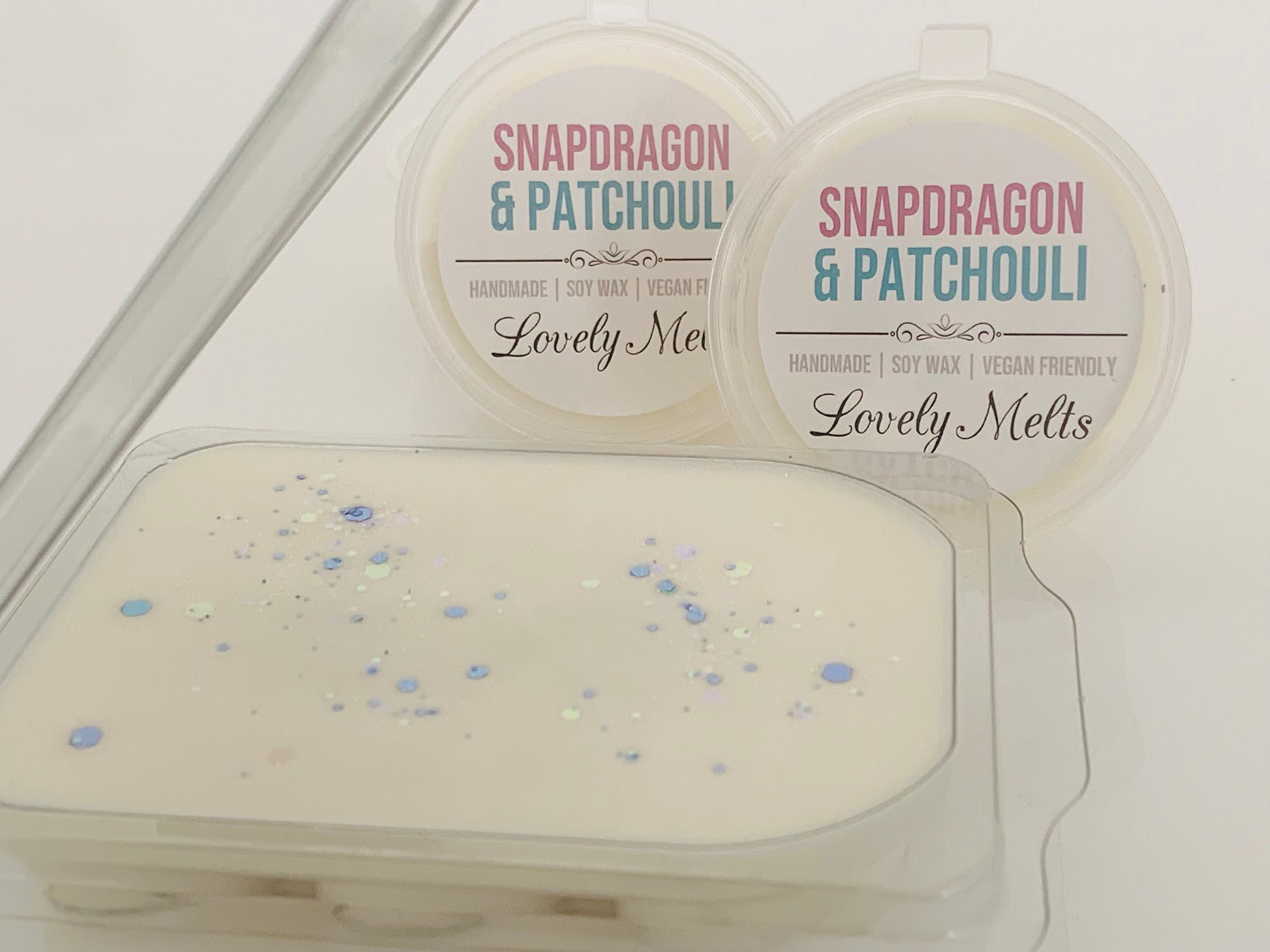 snapdragon and patchouli wax melts