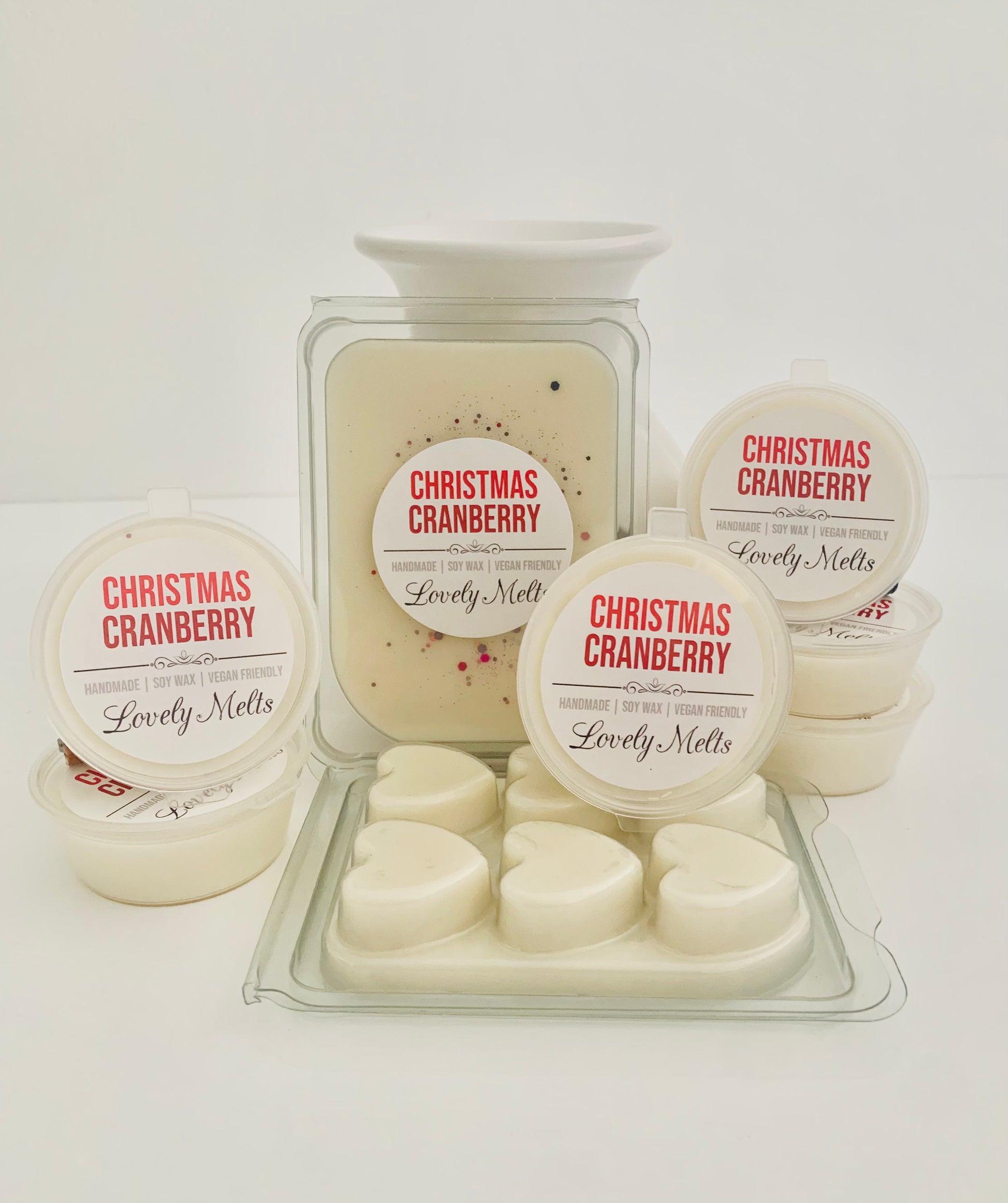 CHRISTMAS CRANBERRY Soy Wax Melts