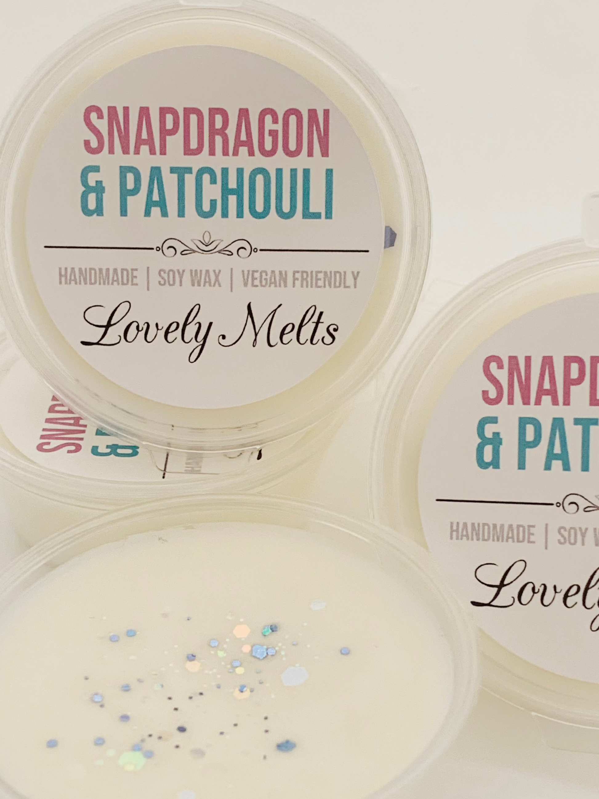 snapdragon and patchouli wax melts